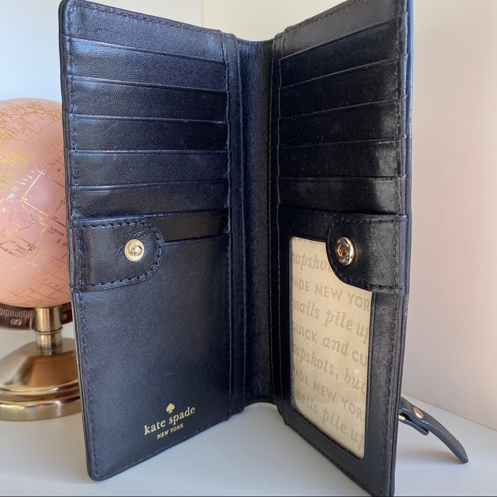 Kate Spade Cedar Street Satchel & Wallet MaroonBlk - Picture 14 of 16